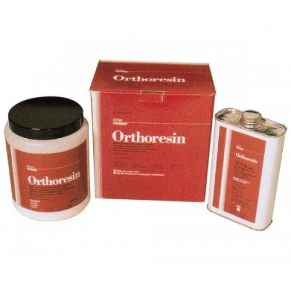 Resina Autopolimerizable Orthoresin Set Transparente 500gr+250ml